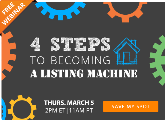 4 Steps to Becoming a Listing Machine [FREE WEBINAR]