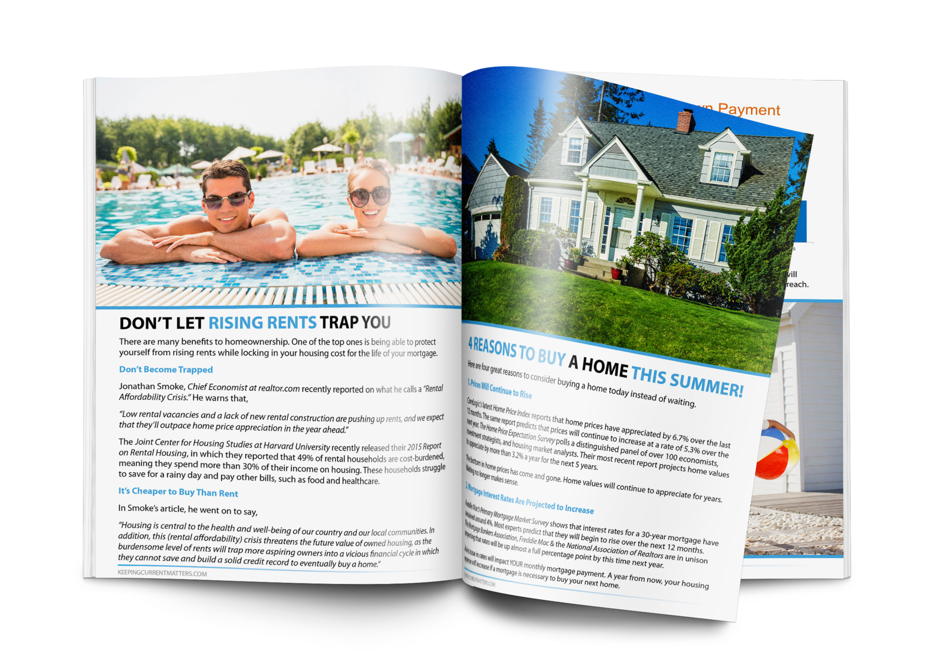 Summer Buyer Guide Magazine Spread