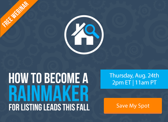 Learn How to Become a Rainmaker for Listing Leads this Fall [FREE WEBINAR]
